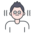 불안 안내 일러스트